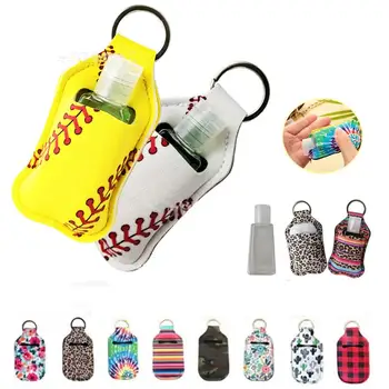 Hand Sanitizer Travel Bottle with leather case Refillable Containers 30ml Flip Cap Reusable empty bottles with Keychain Carrier
Hand Sanitizer Travel Bottle with leather case Refillable Containers 30ml Flip Cap Reusable empty bottles with Keychain Carrier