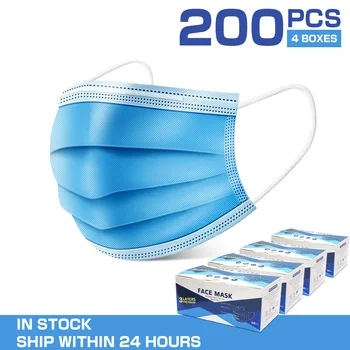 50/100/200pcs fast shipping 3 Layer Filter Safety Face Mask Disposable Non-woven Meltblown Face Mouth Masks
50/100/200pcs fast shipping 3 Layer Filter Safety Face Mask Disposable Non-woven Meltblown Face Mouth Masks