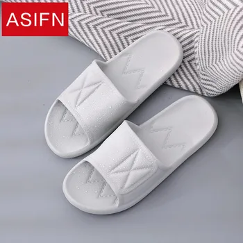 ASIFN Men's Slippers Soft Bottom Indoor Home Sandals Buckle Slides Ladies Slipper Non-slip Bathroom Summer Couple Flip Flops
ASIFN Men's Slippers Soft Bottom Indoor Home Sandals Buckle Slides Ladies Slipper Non-slip Bathroom Summer Couple Flip Flops