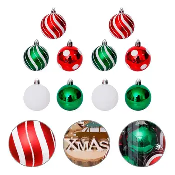 30pcs Christmas Tree Decoration Colored Drawing Ball Home Decor Green And Red Painted Christmas Ball Set (Green+Red)
30pcs Christmas Tree Decoration Colored Drawing Ball Home Decor Green And Red Painted Christmas Ball Set (Green+Red)