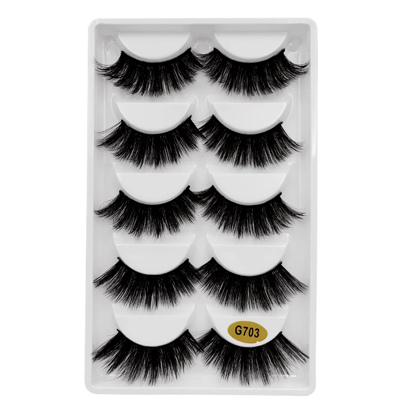 5 Pairs 3D Mink Eyelashes stright Make up Eyelashes Natural Long Wispy Eyelashes Extension Lashes Makeup False Eyelashes
5 Pairs 3D Mink Eyelashes stright Make up Eyelashes Natural Long Wispy Eyelashes Extension Lashes Makeup False Eyelashes