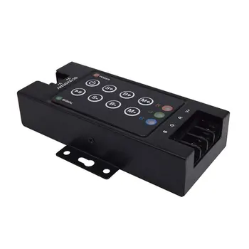 

8 Key Wedding Remote Dimmer DC 12to24V Led Light Strip Controller Wireless Brightness Adjust Small Plug And Play RGB Hotel RF