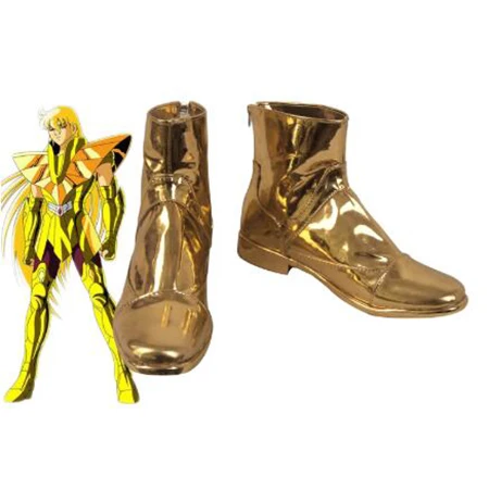 Ботинки для косплея Saint Seiya Shaka, обувь золотого цвета для мужчин, Костюмные аксессуары на заказ, обувь для хэллоуивечерние
Ботинки для косплея Saint Seiya Shaka, обувь золотого цвета для мужчин, Костюмные аксессуары на заказ, обувь для хэллоуивечерние