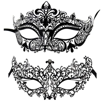 2pcs Sexy Women Metal Crystal Eye Mask Gothic Black Nightclub Dance Party Mask Multi-use Masquerade Party Formal Mask Costume
2pcs Sexy Women Metal Crystal Eye Mask Gothic Black Nightclub Dance Party Mask Multi-use Masquerade Party Formal Mask Costume