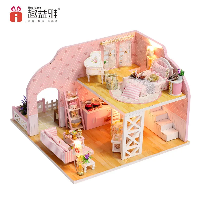 With Dust Cover DIY Hut Hand-made Prague Dream Remember Mini Princess Room Gift Women's
With Dust Cover DIY Hut Hand-made Prague Dream Remember Mini Princess Room Gift Women's