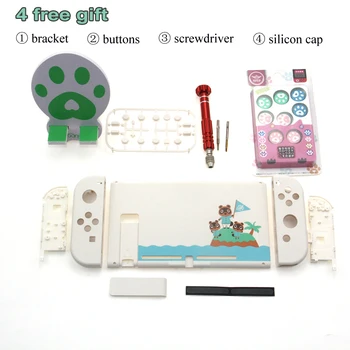 2020 New for Nintend Switch Animal Crossing Console Replacement Housing Shell Cover for Nitendo Switch Back Faceplate Case 
2020 New for Nintend Switch Animal Crossing Console Replacement Housing Shell Cover for Nitendo Switch Back Faceplate Case