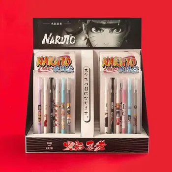 6 Pcs/pack Cartoon 0.5mm Anime Naruto Gel Pens Black Ink Signature Pen Stationery School Office Supply Escolar Papelaria Gifts
6 Pcs/pack Cartoon 0.5mm Anime Naruto Gel Pens Black Ink Signature Pen Stationery School Office Supply Escolar Papelaria Gifts