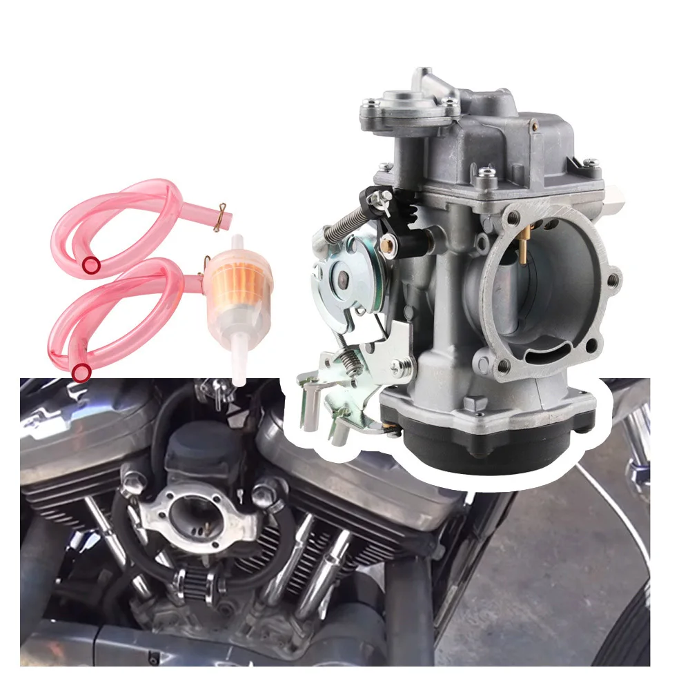 CV 40mm Carburetor Kit for Sportster 883 1200 27421-99C 27490-04 Electra Glid Color: As Pictures Show *Material: Metal + Plastic
CV 40mm Carburetor Kit for Sportster 883 1200 27421-99C 27490-04 Electra Glid Color: As Pictures Show *Material: Metal + Plastic