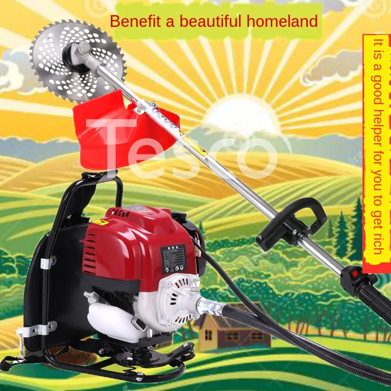 Gasoline brush cutter small household multi-function land reclamation and grass harvesting ripper
Gasoline brush cutter small household multi-function land reclamation and grass harvesting ripper