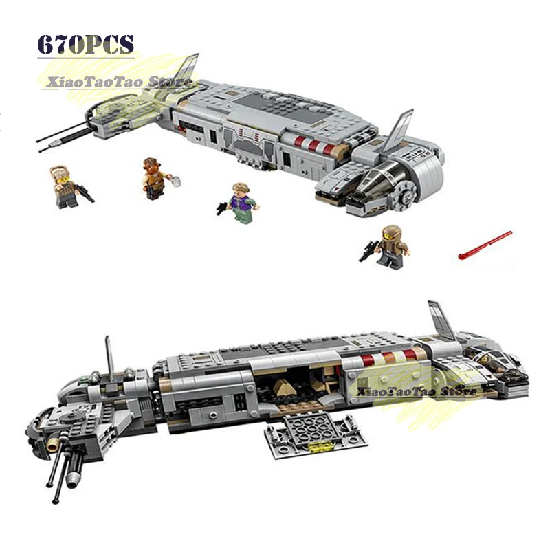 IN STOCK 678pcs Star 10577 Resistance Troop Transporter Building Blocks Compatible 05010 boy best gift for New Year gift 
IN STOCK 678pcs Star 10577 Resistance Troop Transporter Building Blocks Compatible 05010 boy best gift for New Year gift