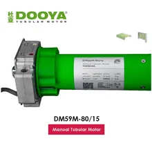 Dooya DM59M 80/15 Manual Tubular Motor for Motorized Rolling Shutter Door/Awning,Manual Control+Rf433 Control,220/230V 330W
Dooya DM59M 80/15 Manual Tubular Motor for Motorized Rolling Shutter Door/Awning,Manual Control+Rf433 Control,220/230V 330W