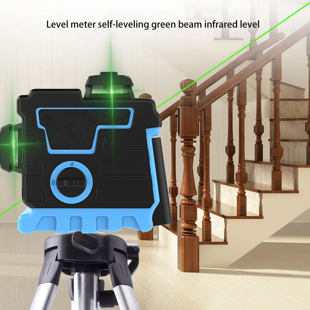 3x360 Degree Cross Line Infrared Level Self-leveling Green Beam Infrared Level One 360 Vertical Line with Magnetic Pivoting Base
3x360 Degree Cross Line Infrared Level Self-leveling Green Beam Infrared Level One 360 Vertical Line with Magnetic Pivoting Base