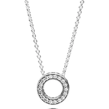 New 925 Sterling Silver Necklace Radiant Hearts Forever Collier With Crystal Necklace For Women Wedding Gift Diy Fine Jewelry 
New 925 Sterling Silver Necklace Radiant Hearts Forever Collier With Crystal Necklace For Women Wedding Gift Diy Fine Jewelry