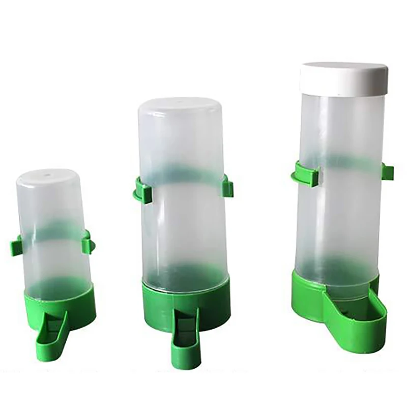 3 sizes Parrot Feeder Hanging Plastic Bird Food Dispenser Waterer Water Bottle Pet Clip for Bird Feeder Agricultural Equipment
3 sizes Parrot Feeder Hanging Plastic Bird Food Dispenser Waterer Water Bottle Pet Clip for Bird Feeder Agricultural Equipment