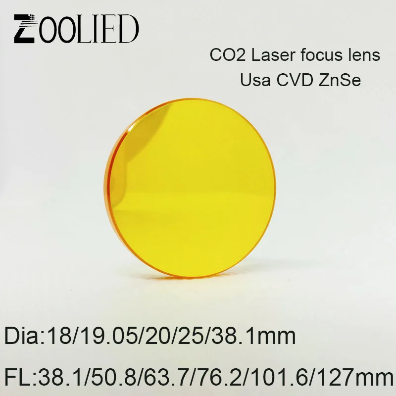 США CVD ZnSe фокус линзы Dia.18 19,05 20 25 38,1 мм FL38.1 50,8 63,7 76,2 101,6 127 мм для лазерной гравировки резки
США CVD ZnSe фокус линзы Dia.18 19,05 20 25 38,1 мм FL38.1 50,8 63,7 76,2 101,6 127 мм для лазерной гравировки резки
