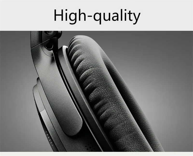 Sheepskin Headset Foam Cusion Replacement for BOSE QC35 QC25 QC15 AE2 Genuine Leather Headphone Earpads Lambskin Sponge Cover Sheepskin Headset Foam Cusion Replacement for BOSE QC35 QC25 QC15 AE2 Genuine Leather Headphone Earpads Lambskin Sponge Cover