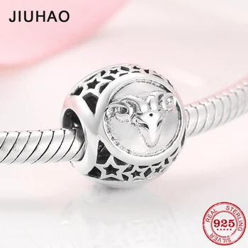Fashion 12 Constellation star Zodiac Beads Capricorn 925 Sterling Silver Fit Original JIUHAO Charm Bracelet Jewelry making
Fashion 12 Constellation star Zodiac Beads Capricorn 925 Sterling Silver Fit Original JIUHAO Charm Bracelet Jewelry making
