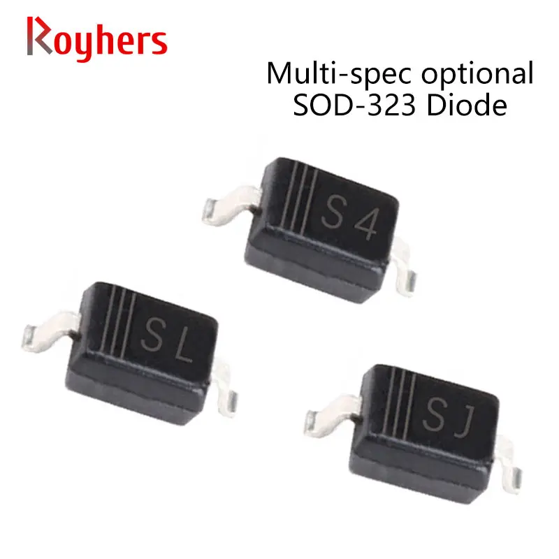 100 шт. SMD диод быстрой переключения в 1SS355 A 1N4148WS T4 1N5819WS S4 1N5819 электронные компоненты