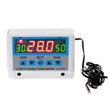 XH-W3103 AC 220V Max 6600W Digital Thermostat 30A Temperature Controller Switch 95AA
XH-W3103 AC 220V Max 6600W Digital Thermostat 30A Temperature Controller Switch 95AA