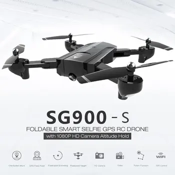 Foldable Drone GPS Professional Rc helicopter Drones with Camera HD 1080P Surround Follow FPV Wide Angle Long distance Dron
Foldable Drone GPS Professional Rc helicopter Drones with Camera HD 1080P Surround Follow FPV Wide Angle Long distance Dron