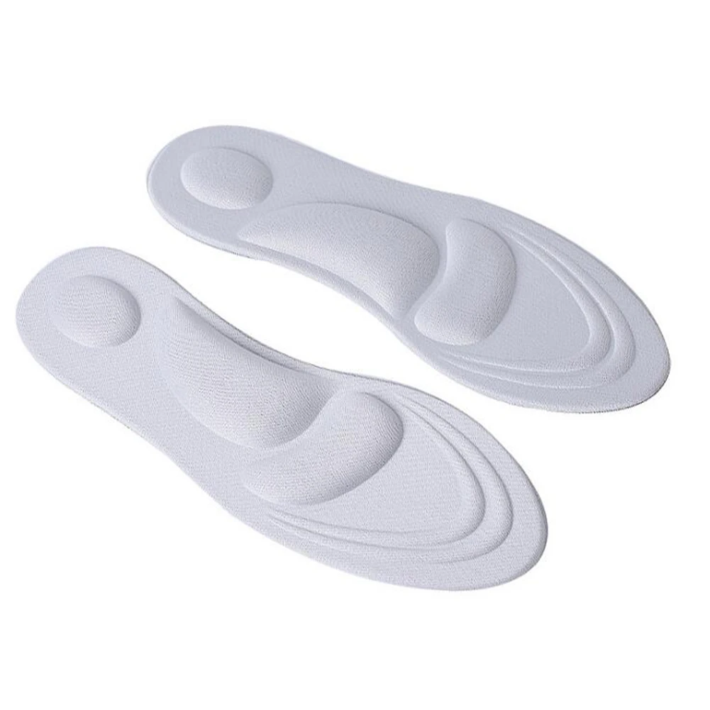 4D Stretch Breathable Deodorant Running Cushion Insoles For Feet Man Women Insoles For Shoes Sole Orthopedic Pad Memory Foam