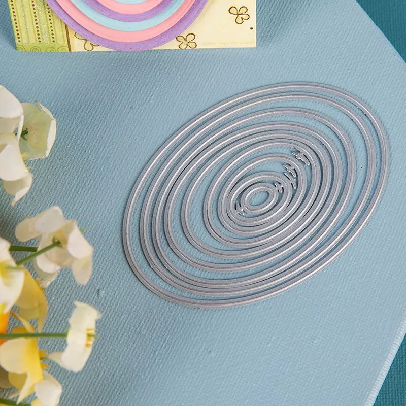 9pcs/set Oval Circle Basic Shape Frame Dies Cutting Decor Scrapbooking Steel Craft Die Cut Create Embossing Paper Card
9pcs/set Oval Circle Basic Shape Frame Dies Cutting Decor Scrapbooking Steel Craft Die Cut Create Embossing Paper Card
