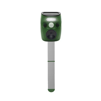 Outdoor LED Flashing Waterproof Deterrent Cat Dog Solar Energy Eco-friendly Birds Supersonic Wave Garden Animal Repeller ABS
Outdoor LED Flashing Waterproof Deterrent Cat Dog Solar Energy Eco-friendly Birds Supersonic Wave Garden Animal Repeller ABS