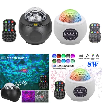 LED Laser Projector Light Starry Sky Water Waving Romantic USB Bluetooth Music Player Remote Control Timing Sound-Activated Lamp
LED Laser Projector Light Starry Sky Water Waving Romantic USB Bluetooth Music Player Remote Control Timing Sound-Activated Lamp