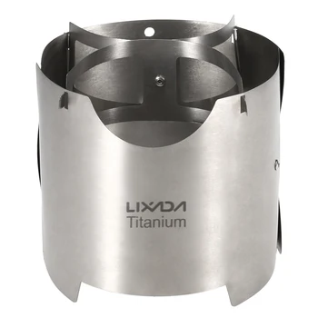 Lixada 2-in-1 Titanium Wood Stove Windproof Outdoor Camping Windscreen Lightweight Cookware Folding Cooking Wood Burning Stove
Lixada 2-in-1 Titanium Wood Stove Windproof Outdoor Camping Windscreen Lightweight Cookware Folding Cooking Wood Burning Stove