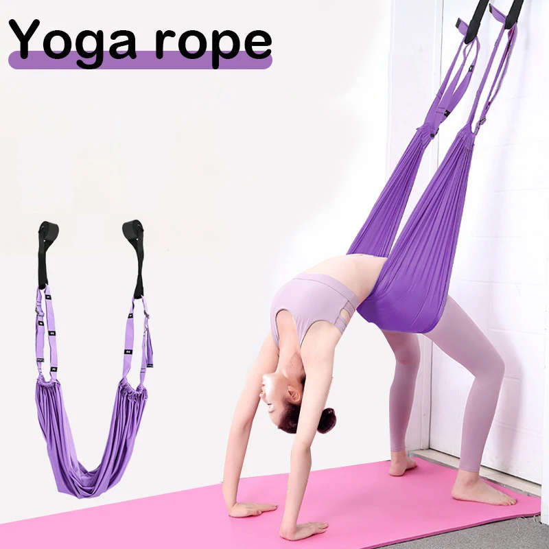 Aerial Yoga Rope Pull Stretch Band Hammock Door Mounted Stretch Swing Adjustable Training Device For Dancing Max Load 440 Lb
Aerial Yoga Rope Pull Stretch Band Hammock Door Mounted Stretch Swing Adjustable Training Device For Dancing Max Load 440 Lb