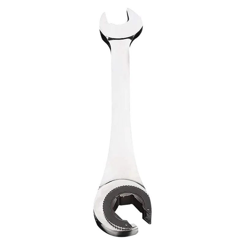 Chrome Vanadium Steel Tubing Ratchet Wrench Spanner with Flexible Head Ratchet Combination Wrench Set
Chrome Vanadium Steel Tubing Ratchet Wrench Spanner with Flexible Head Ratchet Combination Wrench Set