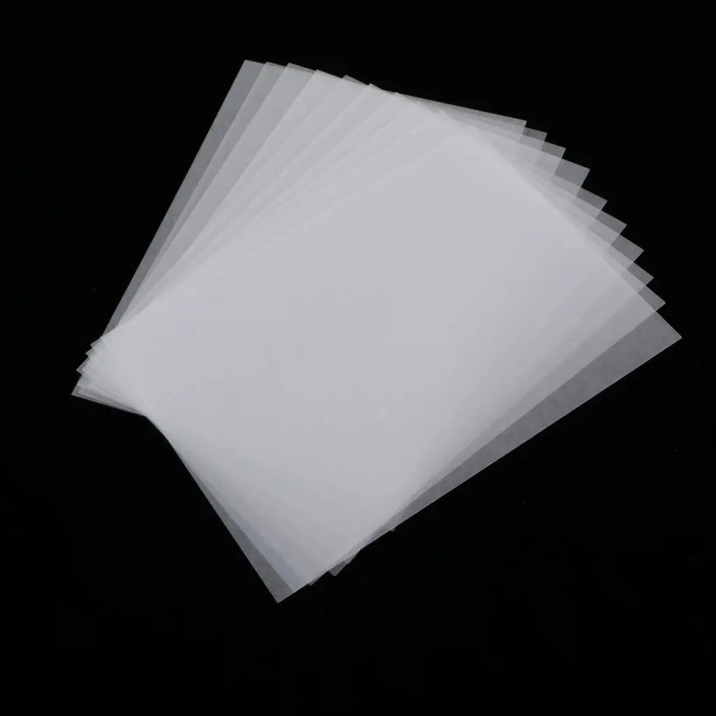 10x Shrinkable Paper Shrink Paper Film Sheets For DIY Hanging Charm