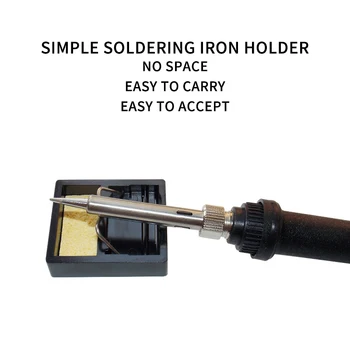 Portable Electric Soldering Iron Frame With Solder Sponge Metal Support Soldering Iron Stand Holder Include Tip Cleaner Sponge
Portable Electric Soldering Iron Frame With Solder Sponge Metal Support Soldering Iron Stand Holder Include Tip Cleaner Sponge