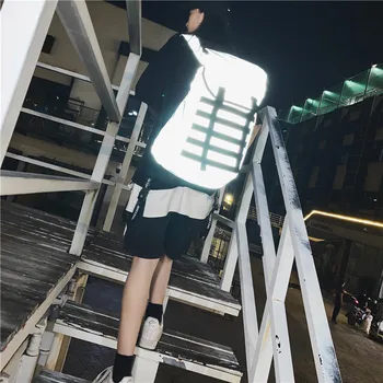 Large Capacity School Bag Male Fashion Reflective Backpack Japanese Korean Cool Street Travel Computer Backpack School Bag
Large Capacity School Bag Male Fashion Reflective Backpack Japanese Korean Cool Street Travel Computer Backpack School Bag