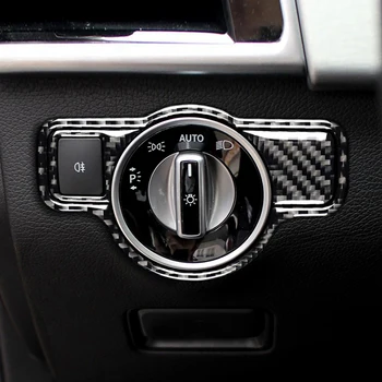 True Carbon Fiber Headlight Switch Sticker Decor Car-Styling For Mercedes Benz A B C E G Class CLA GLA GLE GLK GL Accessories
True Carbon Fiber Headlight Switch Sticker Decor Car-Styling For Mercedes Benz A B C E G Class CLA GLA GLE GLK GL Accessories
