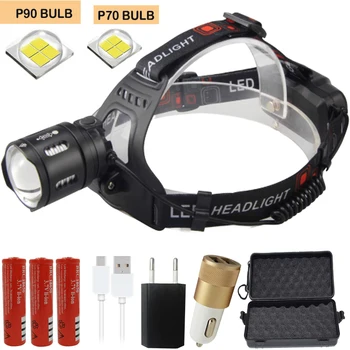 High lumen XHP90 led zoom headlamp super Powerful Head torch18650 battery head lamps rechargeable Head Lamp zoomable
High lumen XHP90 led zoom headlamp super Powerful Head torch18650 battery head lamps rechargeable Head Lamp zoomable