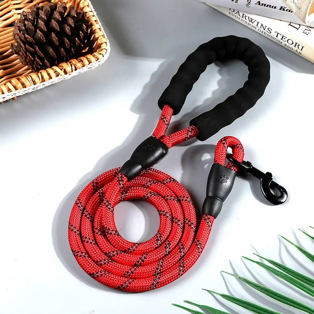 Dog Leash Night Reflection Nylon Rope Outdoor Elastic Strap 120/150/200/300cm Durable Chain Head Collars Pet Supplies
Dog Leash Night Reflection Nylon Rope Outdoor Elastic Strap 120/150/200/300cm Durable Chain Head Collars Pet Supplies