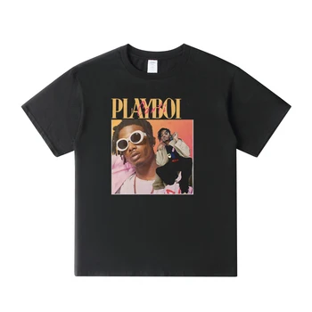 Awesome T Shirts For Guys O-Neck Short Sleeve Regular Mens Top Quality O Neck Men Playboi Carti Hip-Hop Black Tee Shirt
Awesome T Shirts For Guys O-Neck Short Sleeve Regular Mens Top Quality O Neck Men Playboi Carti Hip-Hop Black Tee Shirt