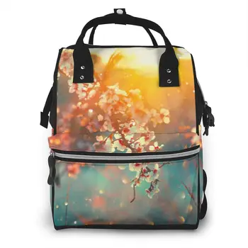 Blooming Tree And Sun Flare Diaper Bag Mummy Maternity Baby Bags Travel Baby Nappy Changing Backpack Women Stroller Organizer
Blooming Tree And Sun Flare Diaper Bag Mummy Maternity Baby Bags Travel Baby Nappy Changing Backpack Women Stroller Organizer