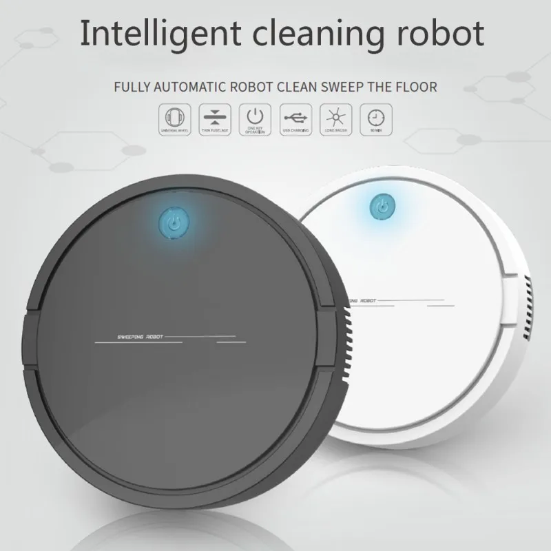 Smart Robot Vacuum Cleaner High-quality With USB Cable Rechargeable 1200MAH Automatic Sweeping Mopping Machine Robotic Vacuums
Smart Robot Vacuum Cleaner High-quality With USB Cable Rechargeable 1200MAH Automatic Sweeping Mopping Machine Robotic Vacuums