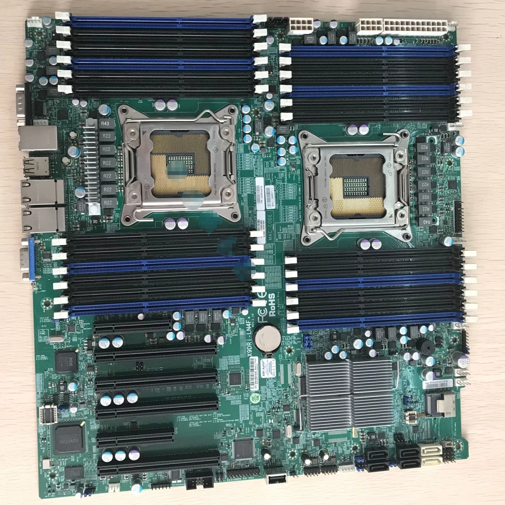 Материнская плата для серверной рабочей станции Supermicro X9DRi-LN4F + REV1.10 | Компьютеры и