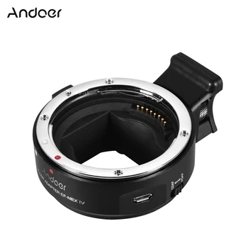 Andoer EF-NEX IV Lens Mount Adapter Ring High Speed Digital Auto Focus for Canon EF/EF-S Mount Lens to Sony NEX E Mount Cameras
Andoer EF-NEX IV Lens Mount Adapter Ring High Speed Digital Auto Focus for Canon EF/EF-S Mount Lens to Sony NEX E Mount Cameras