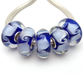 JGWG1830 5X 100% Authenticity S925 Sterling Silver Beads Murano Glass beads Fit European Charms Bracelet diy jewelry Lampwork
JGWG1830 5X 100% Authenticity S925 Sterling Silver Beads Murano Glass beads Fit European Charms Bracelet diy jewelry Lampwork