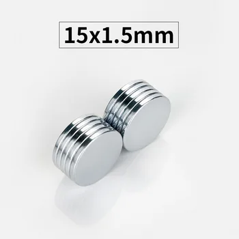 RKZCT 100PCS/Set 15 *1.5mm Powerful Thin Circular Disc Neodymium Magnets DIY Practical Teaching Office Magnet imanes de neodimio
RKZCT 100PCS/Set 15 *1.5mm Powerful Thin Circular Disc Neodymium Magnets DIY Practical Teaching Office Magnet imanes de neodimio