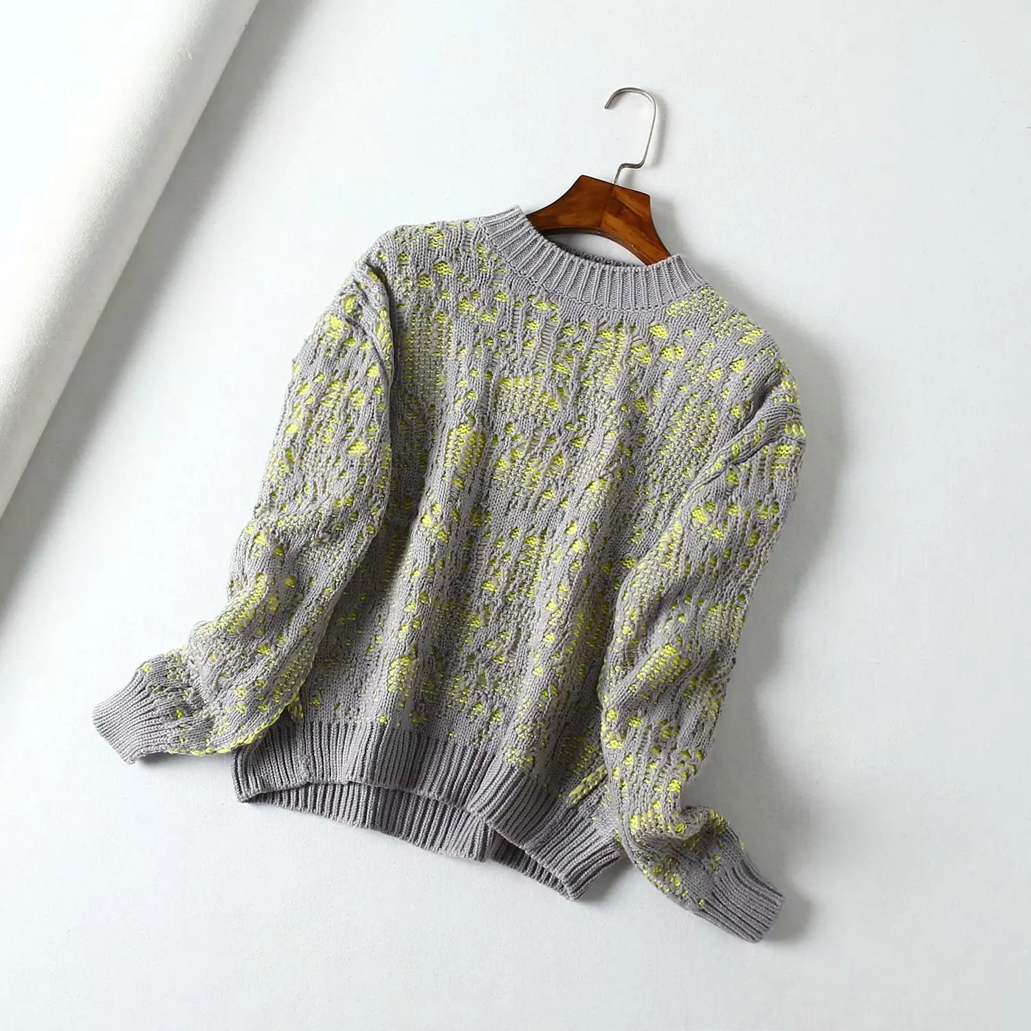 Women Clothes 2019 Autumn and Winter Clothes Women Lazy Wind Double-layer Round Neck Loose Pullover Sweater Women
Women Clothes 2019 Autumn and Winter Clothes Women Lazy Wind Double-layer Round Neck Loose Pullover Sweater Women