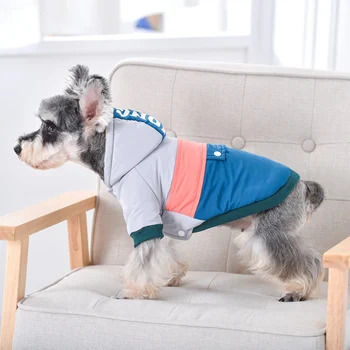 Thick Winter Color Stitching Pet Coat Warm Dog Clothes Winter Jumpsuit for Dogsr Two Feet Cotton-padded Pet Clothes
Thick Winter Color Stitching Pet Coat Warm Dog Clothes Winter Jumpsuit for Dogsr Two Feet Cotton-padded Pet Clothes