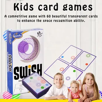 Transparent Card Game Puzzles Toy For Training Childrens Logical Thinking Develops Thinking Skills Such As Visual Cognition
Transparent Card Game Puzzles Toy For Training Childrens Logical Thinking Develops Thinking Skills Such As Visual Cognition