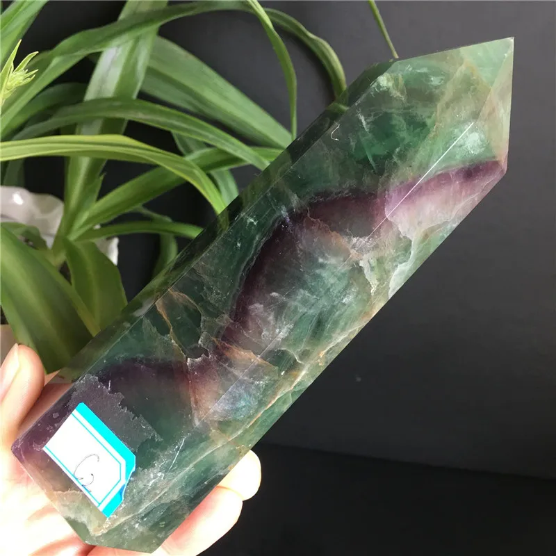 Natural Quartz Crystal Gemstone Green Fluorite Wand Points Tower Reiki Healing Chakra For Office Decoration Collection
Natural Quartz Crystal Gemstone Green Fluorite Wand Points Tower Reiki Healing Chakra For Office Decoration Collection