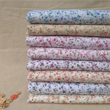 Floral Color Plain Cotton Fabric Patchwork Tissue Cloth Handmade DIY Quilting Sewing Textile Material Fabric 8 Meters/Lot J0011
Floral Color Plain Cotton Fabric Patchwork Tissue Cloth Handmade DIY Quilting Sewing Textile Material Fabric 8 Meters/Lot J0011