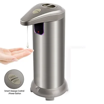 Automatic Soap Dispenser Hand Free Touchless Sanitizer Bathroom Dispenser Smart Sensor Liquid Infrared sensor Wash hands
Automatic Soap Dispenser Hand Free Touchless Sanitizer Bathroom Dispenser Smart Sensor Liquid Infrared sensor Wash hands
